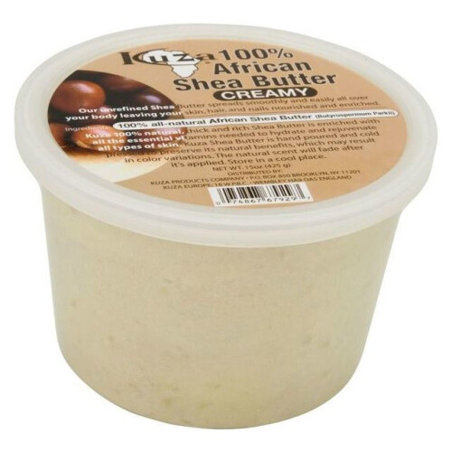 Kuza 100% Αφρικανικό βούτυρο καριτέ CREAMY 15 oz