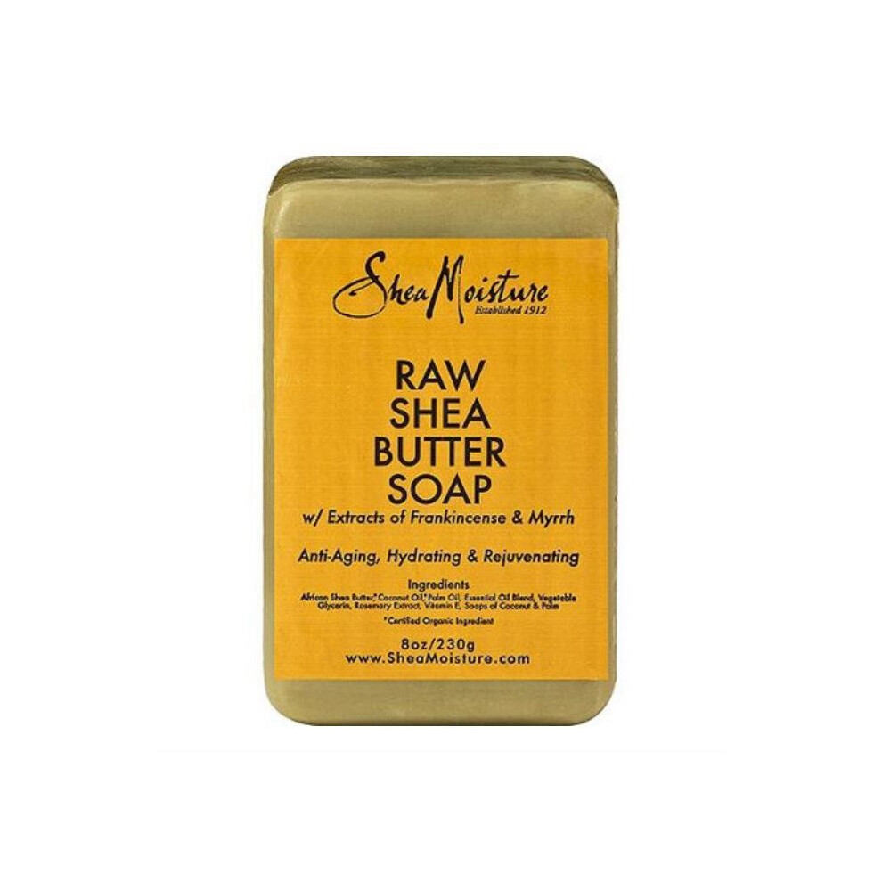 SheaMoisture Raw Shea Butter Soap | Organic Bar Soap