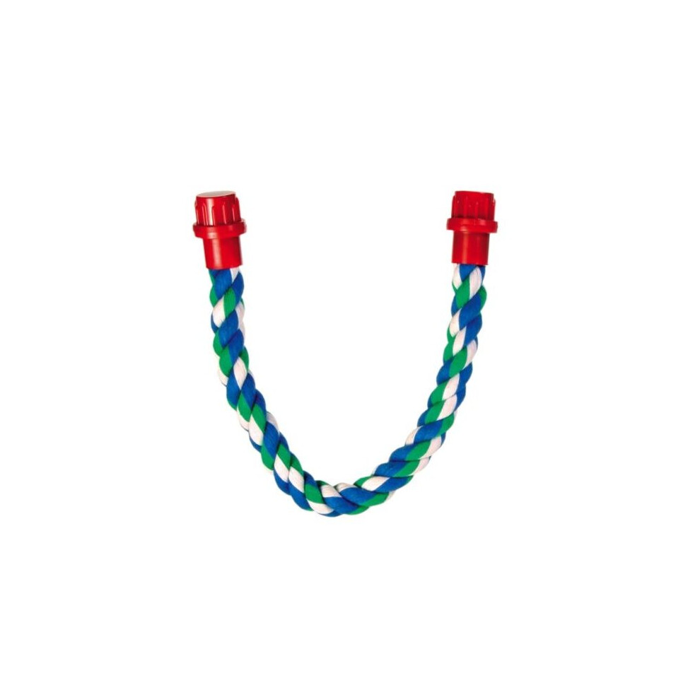 Rope Perch, 37 Cm/ø 16mm - Perch Bird Trixie Flexible Sizes 3 Cockatiels Cotton -  perch rope bird trixie flexible sizes 3 cockatiels cotton