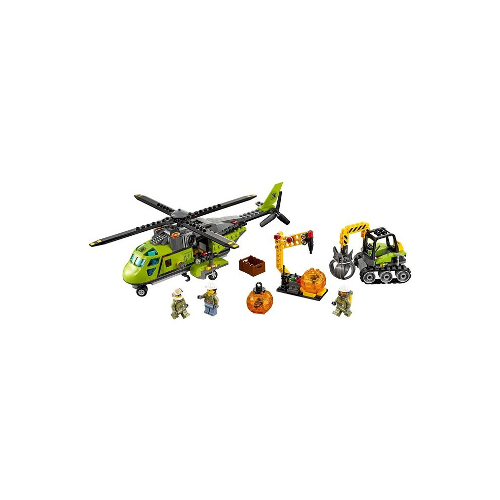 LEGO 60123 Volcano Supply Helicopter