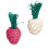 Trixie 2 Spelletjes Touw Stro, Col. Surt., 2St, 8Cm 1