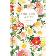 Floral One Line a Day: A Five-Year Memory Book