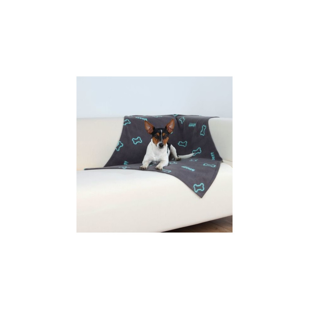 Beany Fleece Blanket, 100 Ã 70 Cm, Taupe - Dog Blanket Trixie 100x70cm Soft -  dog blanket trixie beany taupe fleece 100x70cm soft