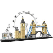 LEGO Architecture 21034 - Londra - 468 pezzi - A partire da 12 anni - Unisex - Marrone