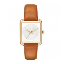 Montre MICHAEL KORS Lake pour femmes - Quartz, acier inoxydable et bracelet en cuir MK2584