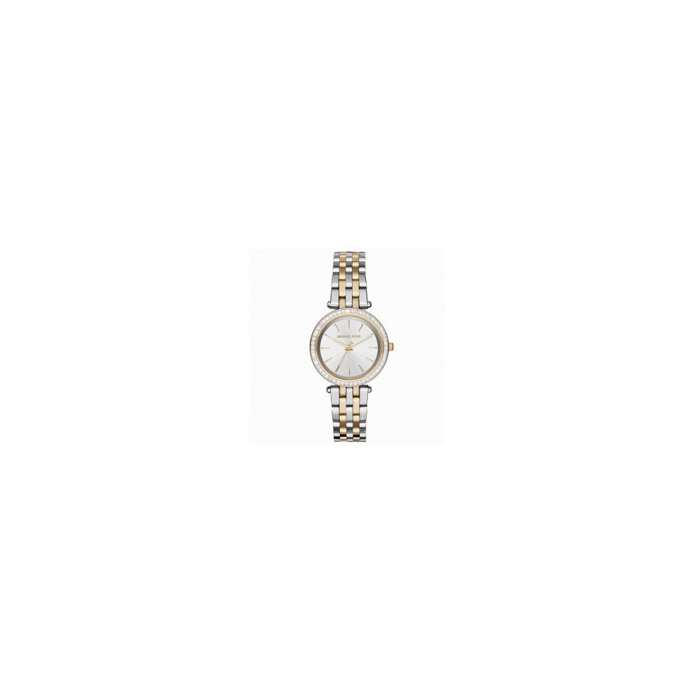 Michael Kors Orologio Mini Darci Pearl White Two Tone Ladies Quartz Acciaio Mk3405