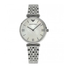 Emporio Armani AR1682 T Bar Mother of Pearl Ladies Watch