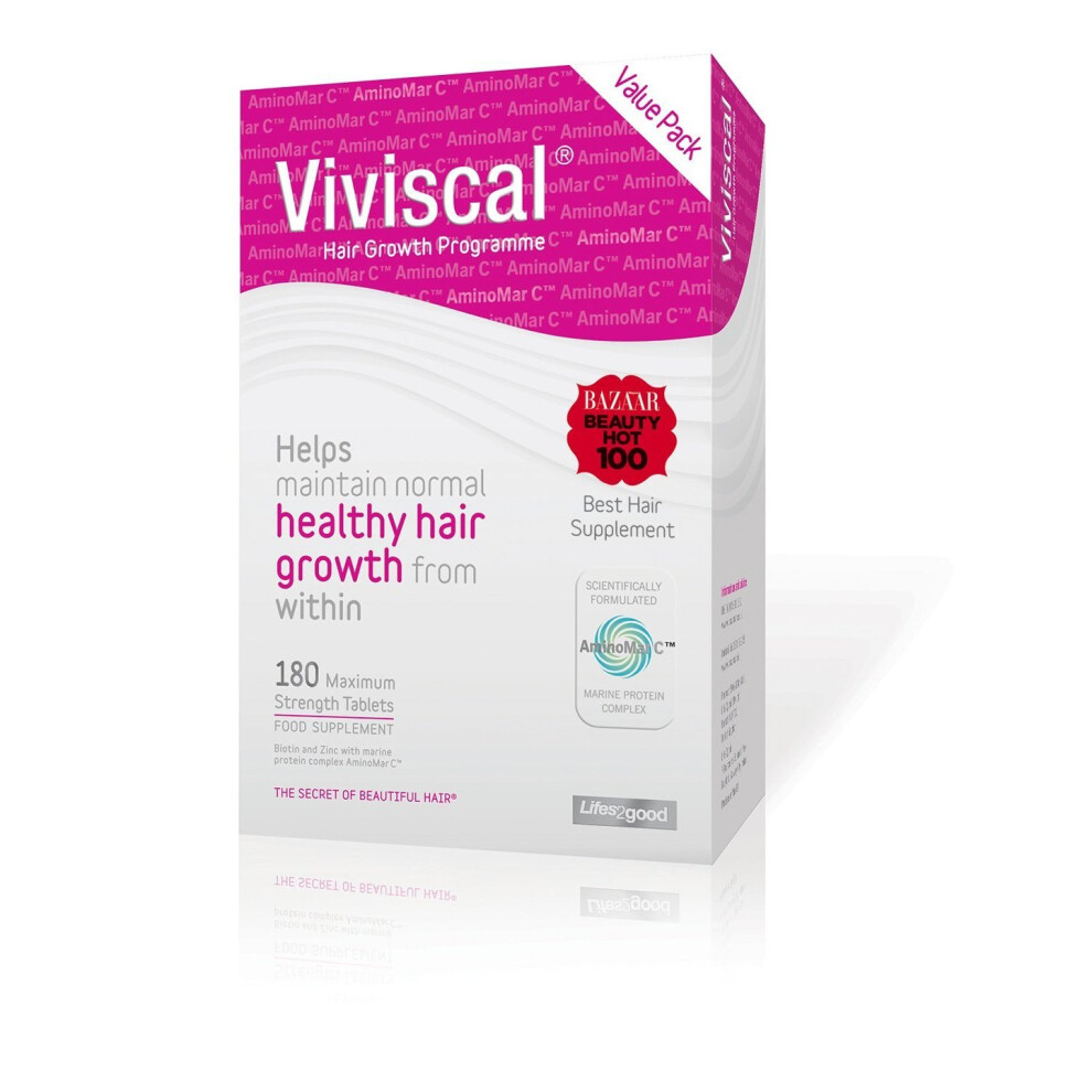 Viviscal Woman Hair Growth Programme Maximum Strength 180 Tab