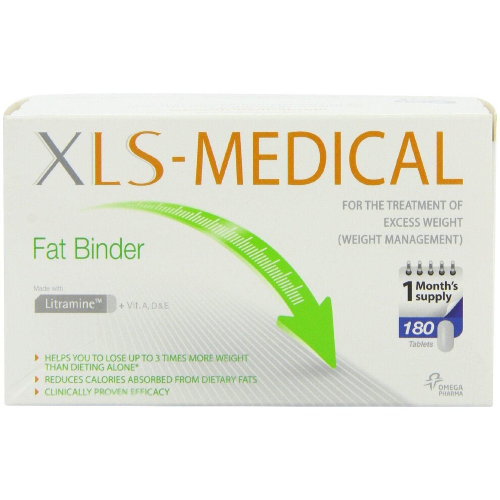 XLS Medical Fat Binder 180 Tab