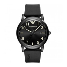 Montre Emporio Armani Classic AR11071 - Boîtier en acier inoxydable, mouvement quartz, 38 mm, design minimaliste et unisexe