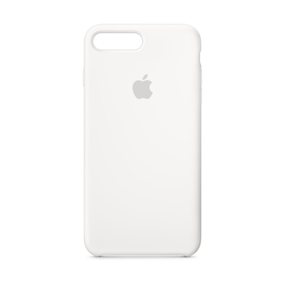 Apple Silicone Case for iPhone 8 Plus - White