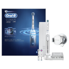 Oral-B Genius 8000 CrossAction Electric Toothbrush Rechargeable Powered by Braun