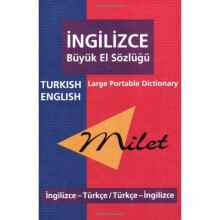 Milet Large Portable Dictionary: Turkish - English, English - Turkish