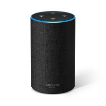 (Charcoal Fabric) All-new Amazon Echo (2nd generation) - Refurbished