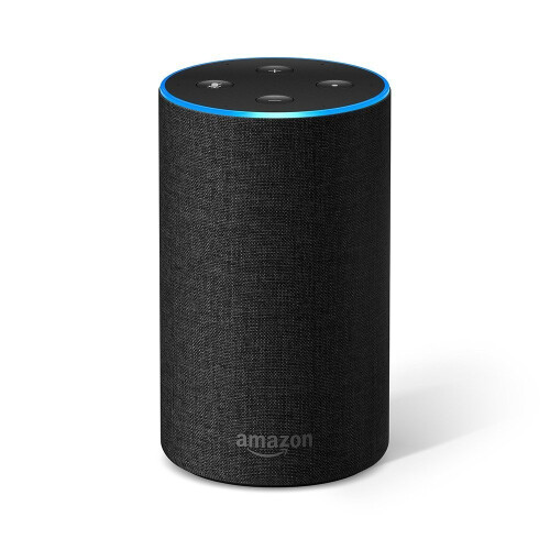 Refurbished Amazon (Charcoal Fabric) All-new Amazon Echo (2nd generation)