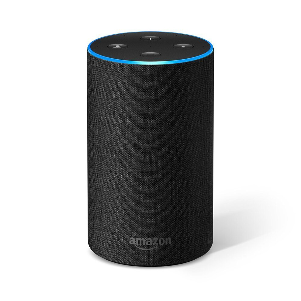 (Charcoal Fabric) All-new Amazon Echo (2nd generation)