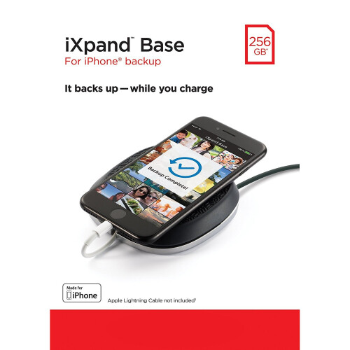 SanDisk (32 GB) SanDisk iXpand Base, for iPhone/iPad charging and backup 2