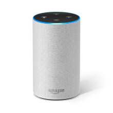 (Sandstone Fabric) All-new Amazon Echo (2nd generation) - Refurbished