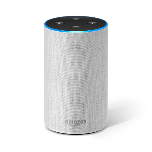 Refurbished Amazon (Sandstone Fabric) All-new Amazon Echo (2nd generation)