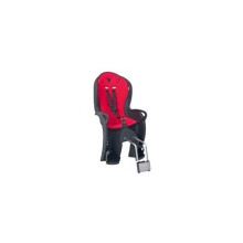 Black & Red Hamax Kiss Rear Frame Mount Childseat - Child Seat Mounted Cycle - hamax kiss rear child seat mounted cycle bike kids childrens cycling