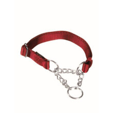 Trixie Premium Semi-choke Dog Collar, Small/medium, Red - Choke Chain Collar -  trixie premium dog red choke chain collar semichoke smallmedium