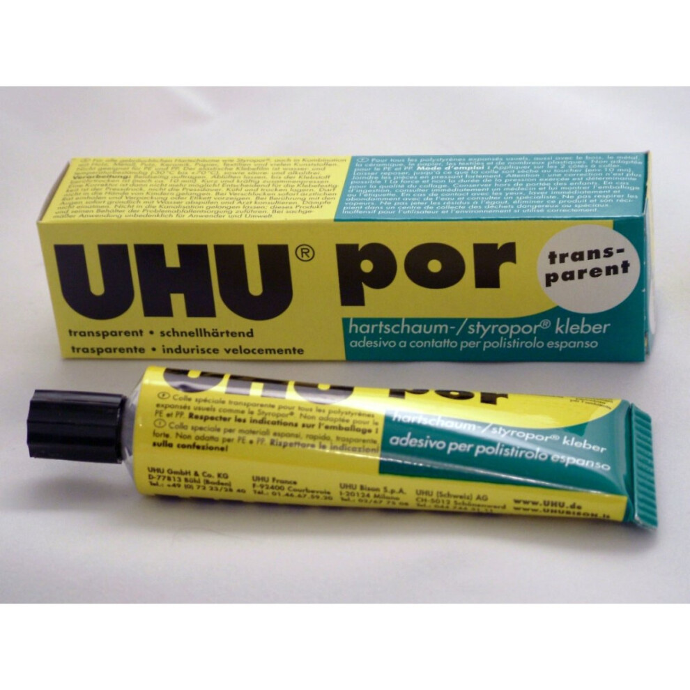 Uhu Por Styrofoam Polystyrene Glue