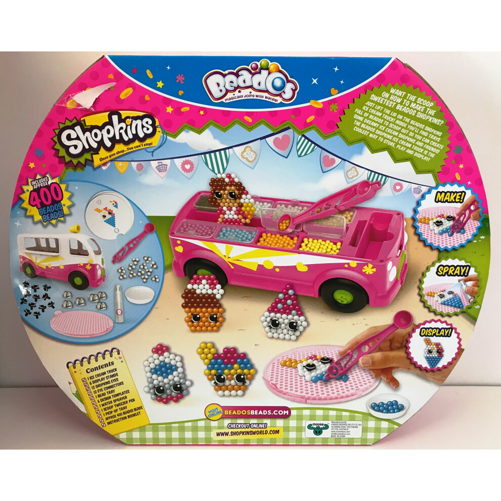 Beado s Beados Shopkins Ice Cream Van