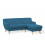 Beliani Upholstered Sofa - Couch - Corner Sofa - Blue - MOTALA 2
