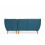 Beliani Upholstered Sofa - Couch - Corner Sofa - Blue - MOTALA 4