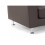 Beliani Modern Round Sectional Sofa in Leather - ROTUNDE Brown 5