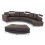 Beliani Modern Round Sectional Sofa in Leather - ROTUNDE Brown 2