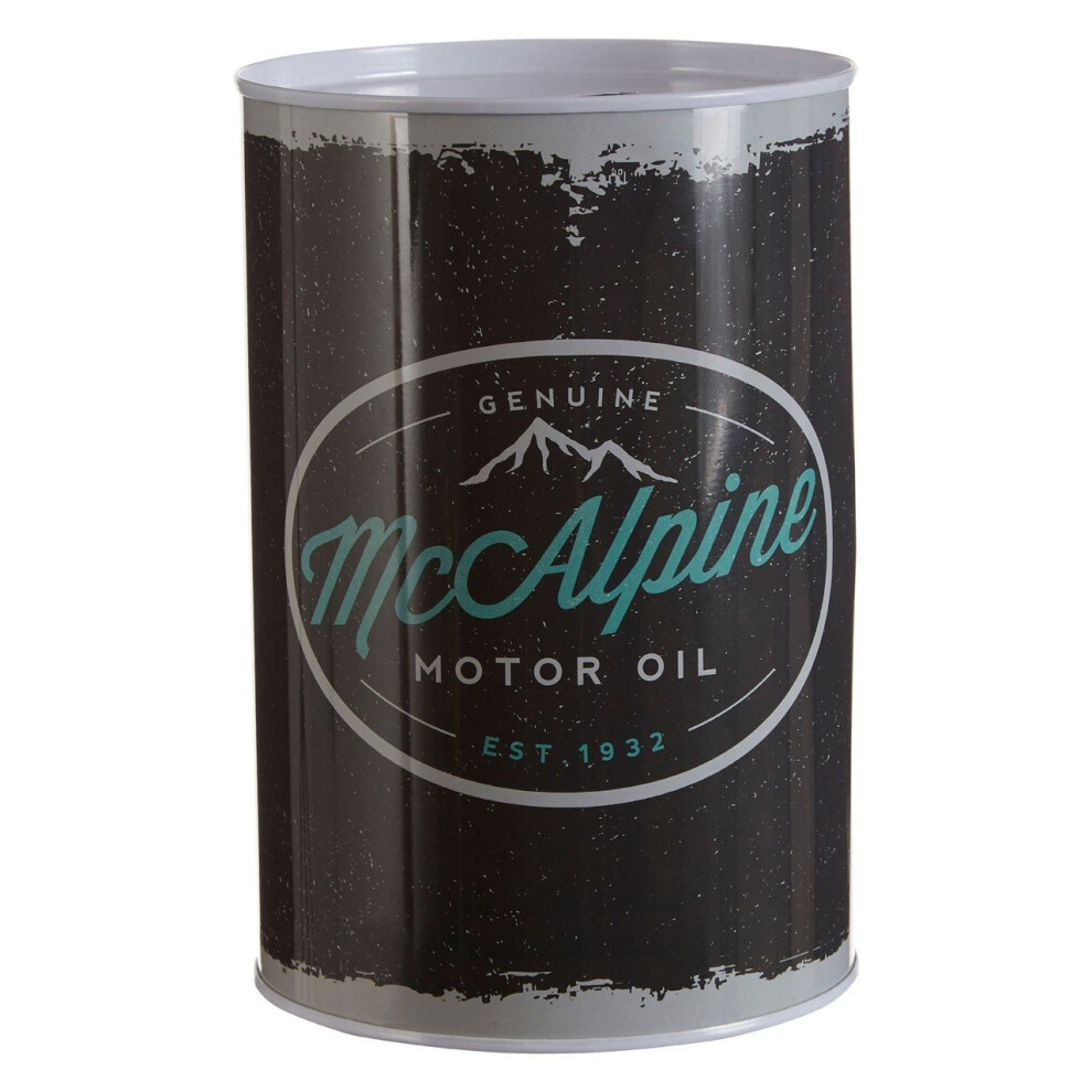 Premier Housewares Hot Rod Money, Tin, Black