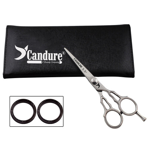 Professional Hairdressing 5.5'' Barber Salon Scissors + Presentation Case