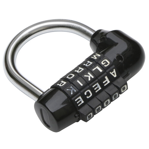 Trixes 5-Letter Combination Padlock 2