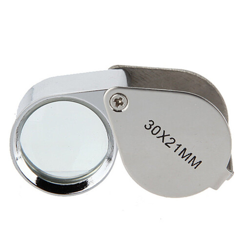 Jewellers Loupe 30 x 21mm Glass Jewellery Magnifier Eye Lens - By DIGIFLEX 2