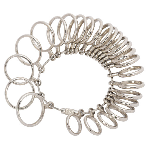 Trixes UK Ring Sizer | Metal Finger Gauge 1