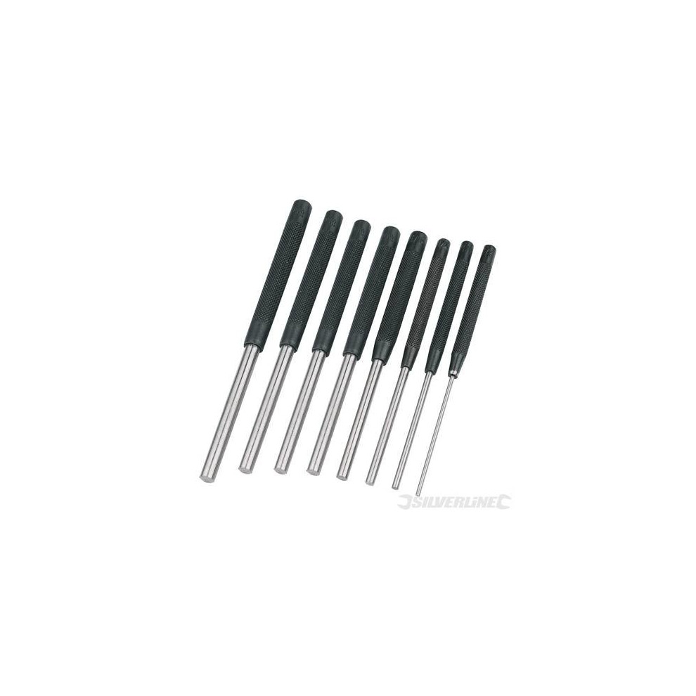 Silverline Pin Punch Set 8-Piece