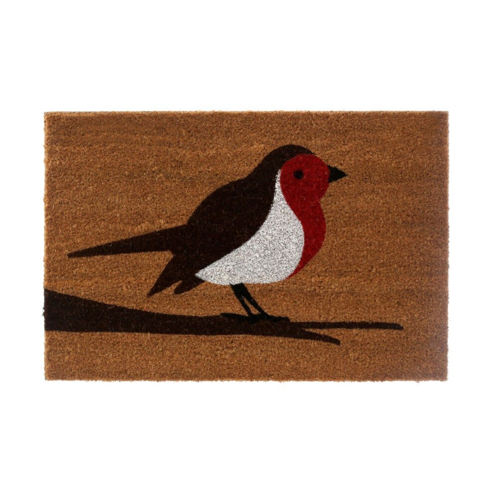 Premier Housewares Robin Doormat, Pvc Backed Coir, Natural