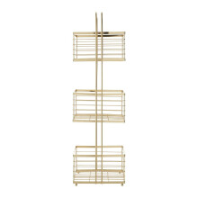 3-Tier Storage Caddy, Iron Wire, Gold