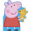 Peppa Pig: All About Peppa: A Peppa-shaped board book 1