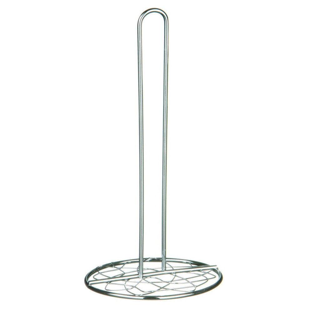 Geo Kitchen Roll Holder - Chrome
