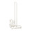 Premier Housewares De Lis Kitchen Roll Holder - Cream 1