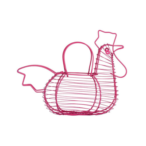 Premier Housewares Cockerel Egg Holder - Hot Pink