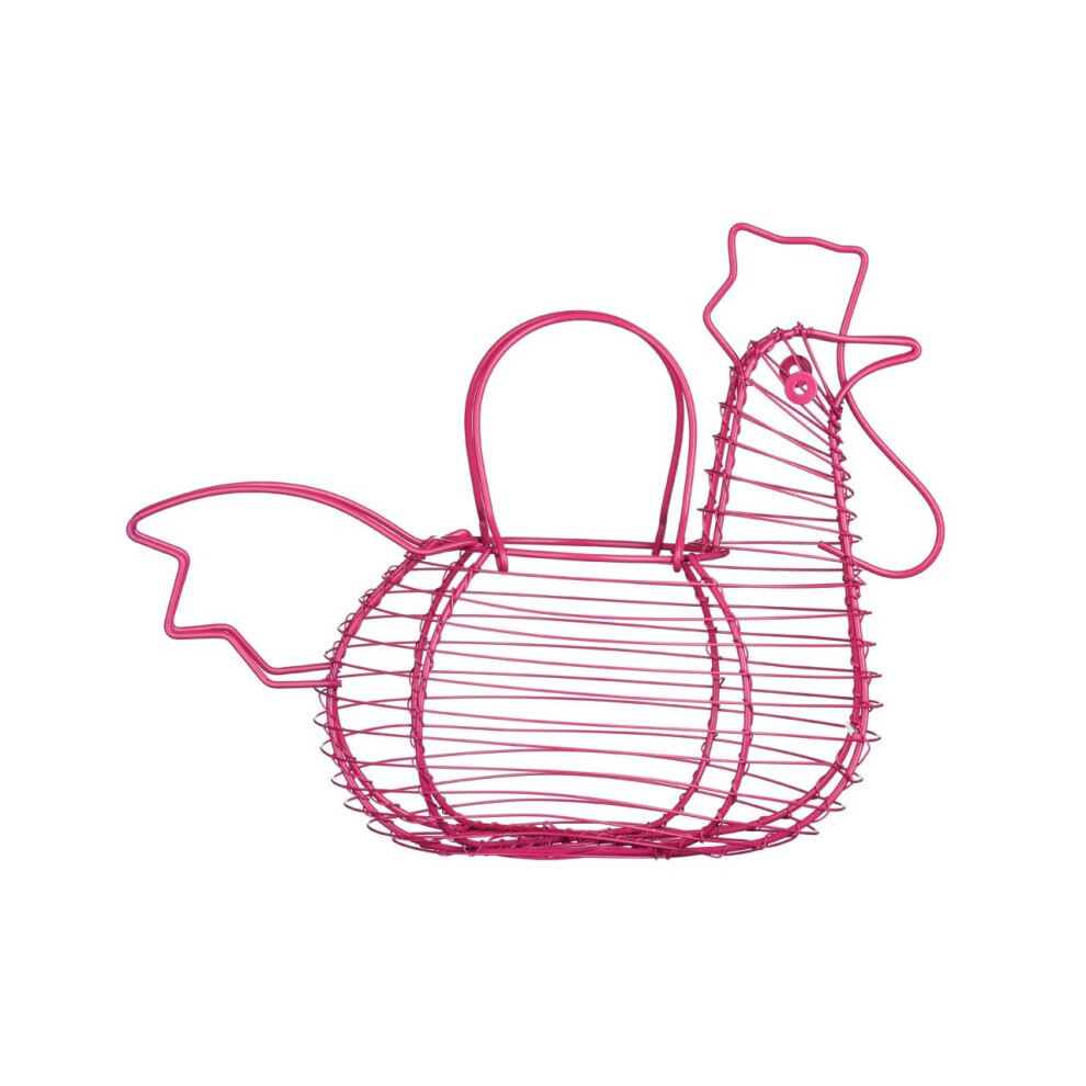 Premier Housewares Cockerel Egg Holder - Hot Pink