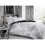 (Double, White) Marble Print Cotton Blend Bedding Set 1