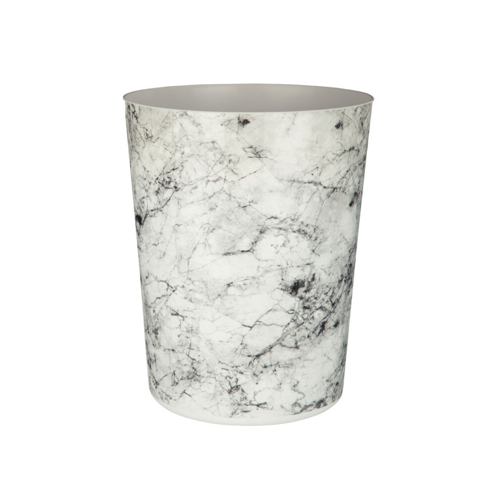 Rome Waste Bin, Marble Effect