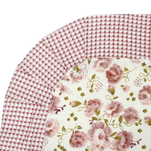 TRIXES Frilly Floral Apron Tabard Kitchen Household Garden 1