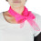 TRIXES 50s Neck Scarf Pink 2