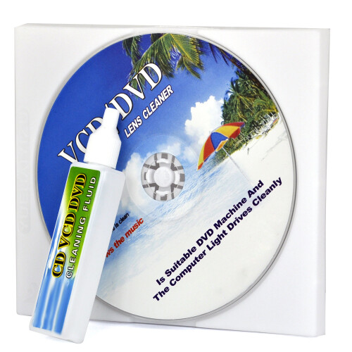 TRIXES CD/DVD/BLU-RAY/Games Consoles Lens Cleaner 2