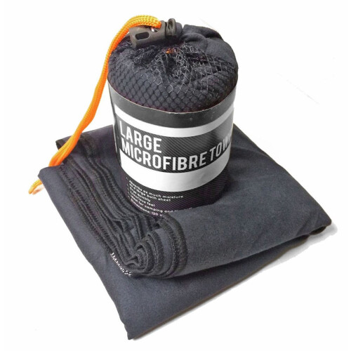 Milestone 20370 Microfibre Towel with Storage Bag / Absorbent & Quick Drying 1
